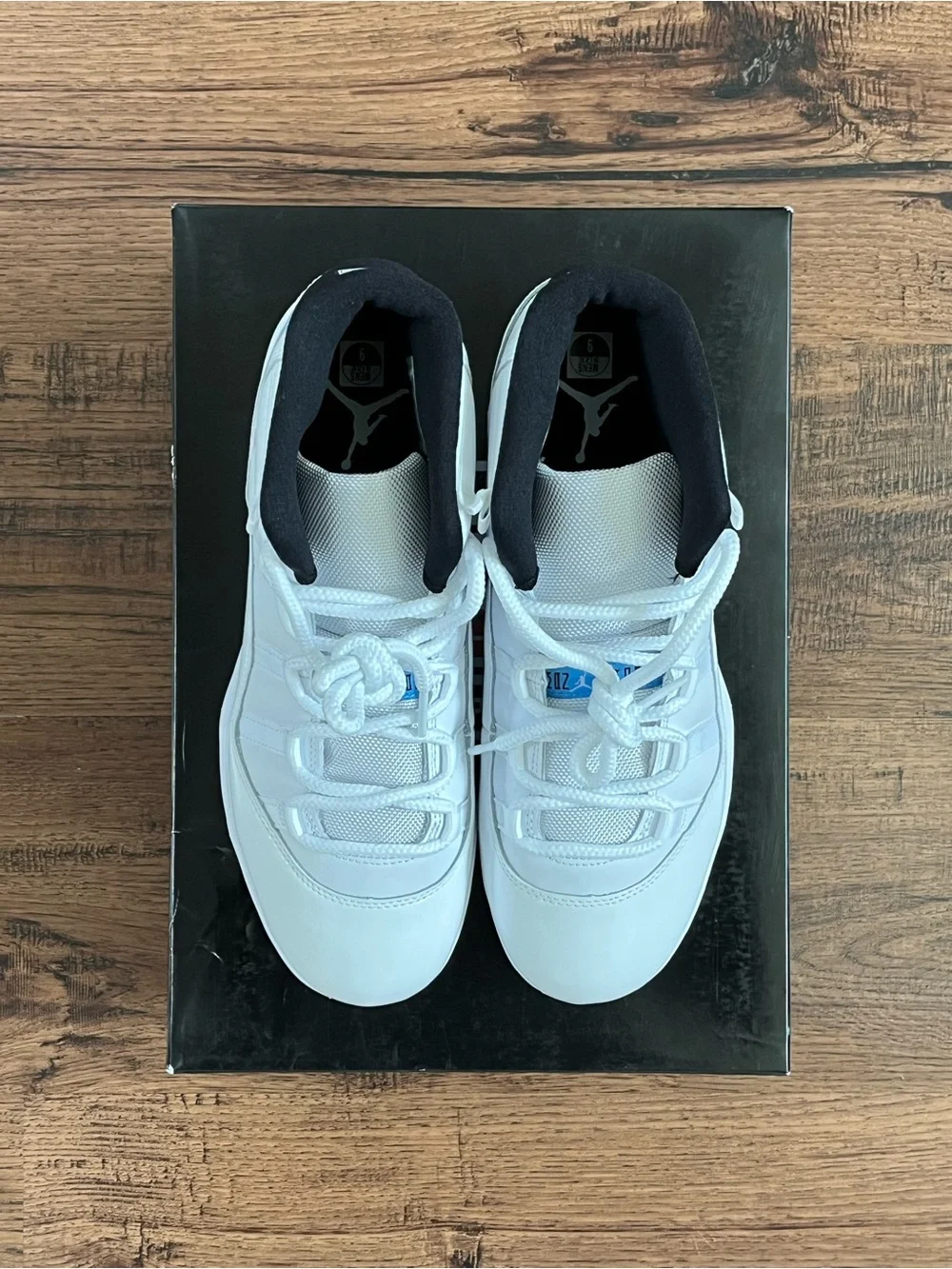 Jordan 11 Retro TD Cleat ‘Legend Blue/Columbia’ (size mens 9)